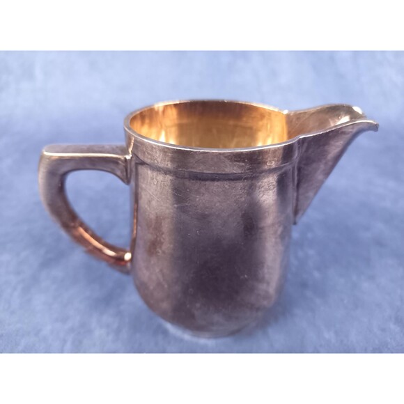 Cromargan Vintage Thick Gauge Silver Plated Sugar Milk Dish Set Made In Germany - Picture 8 of 10